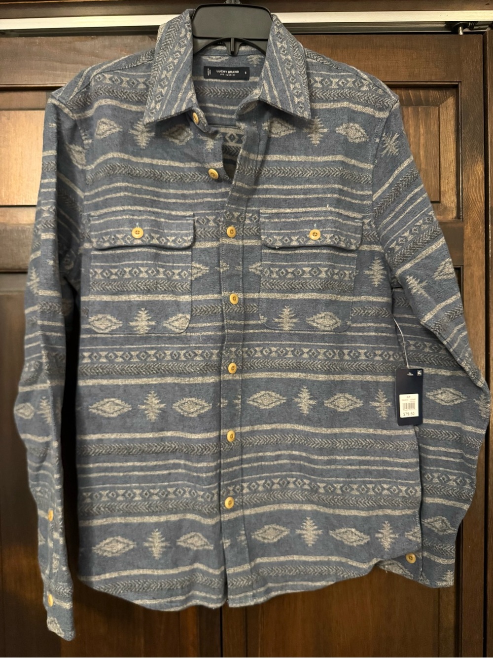 NWT Lucky Brand heavy woven shirt/jacket
